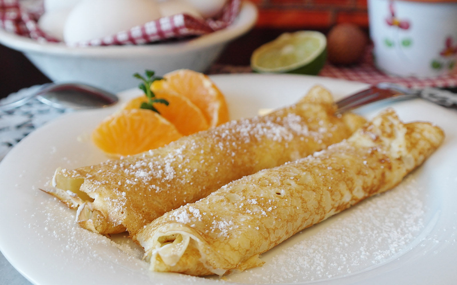 Herbal Infused Crepes