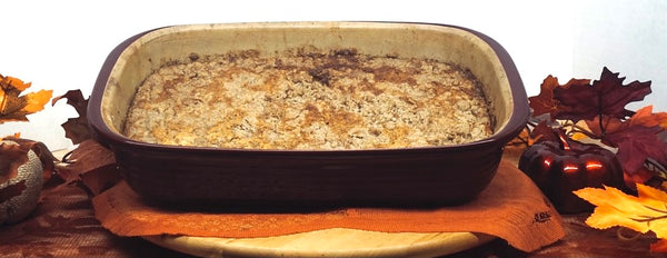 Herbal Infused Pumpkin Pie Dump Cake - Home Cannakit