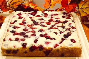 Herbal Infused Cranberry Cake