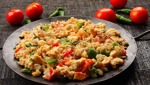 Herbal Infused Mexican Scrambled Eggs