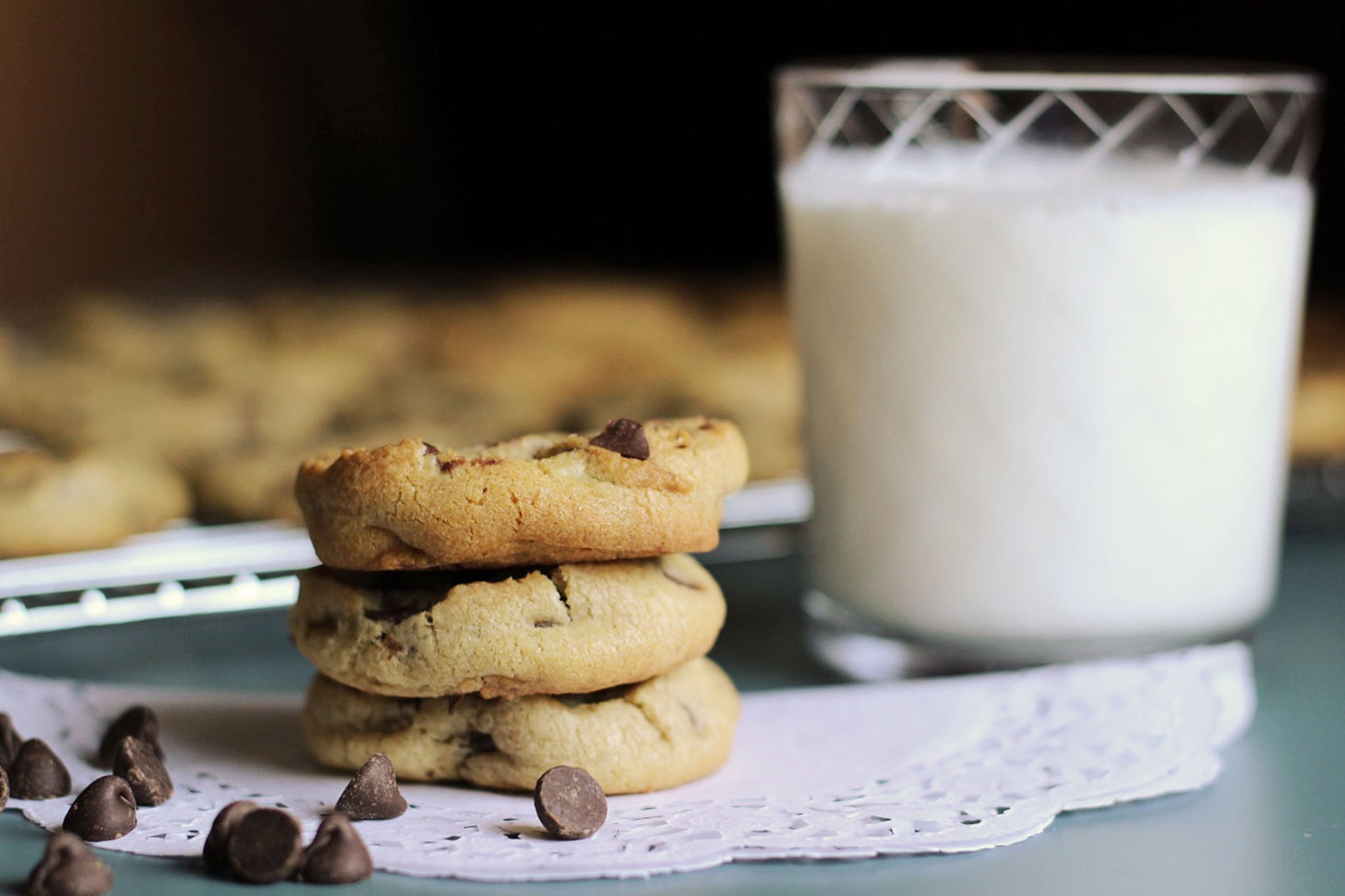 Herbal Infused Chocolate Chip Cookies from Scratch