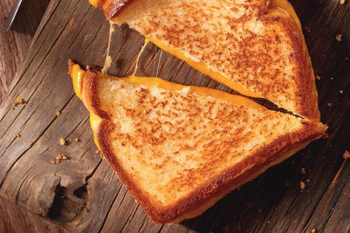Herbal Infused Grilled Cheese