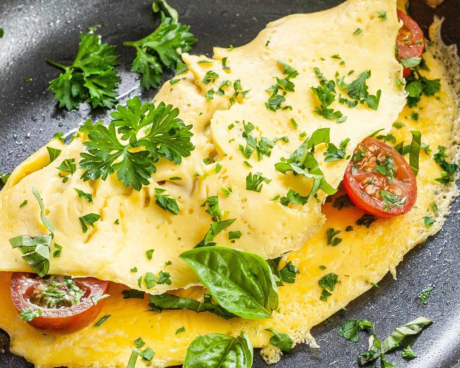 Herbal Infused Mediterranean Omelette